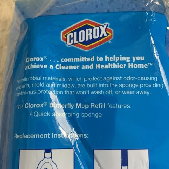 Clorox Butterfly Mop Refill Quick Absorbing Sponge - Picture 5 of 11